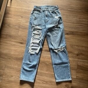 American Eagle Distressed Boyfriend Jeans